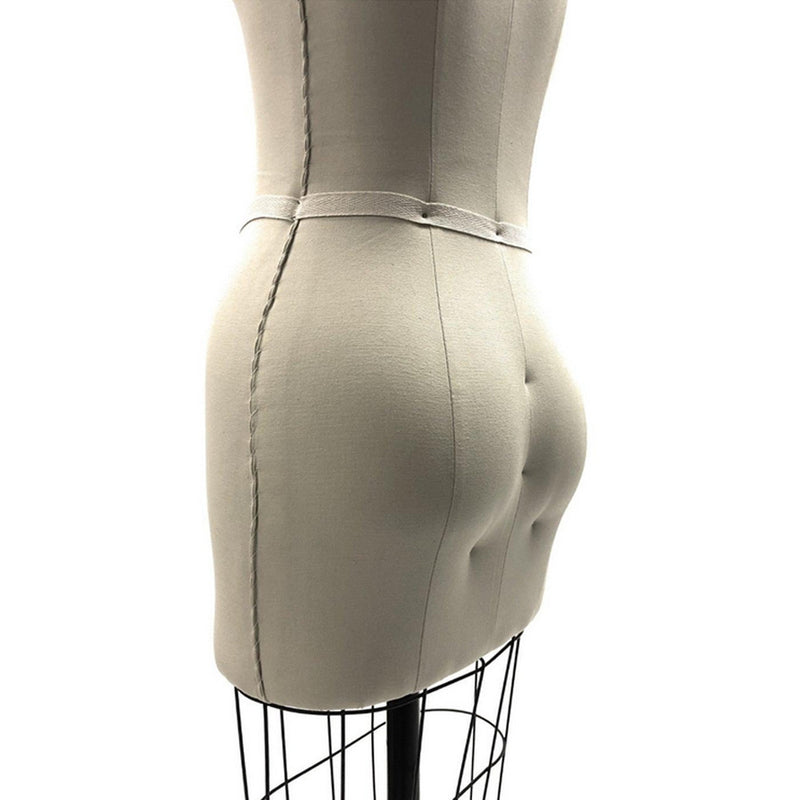 Collapsible Shoulder Half Body Female Dress Form Mannequin Size 4,6,8,10,12