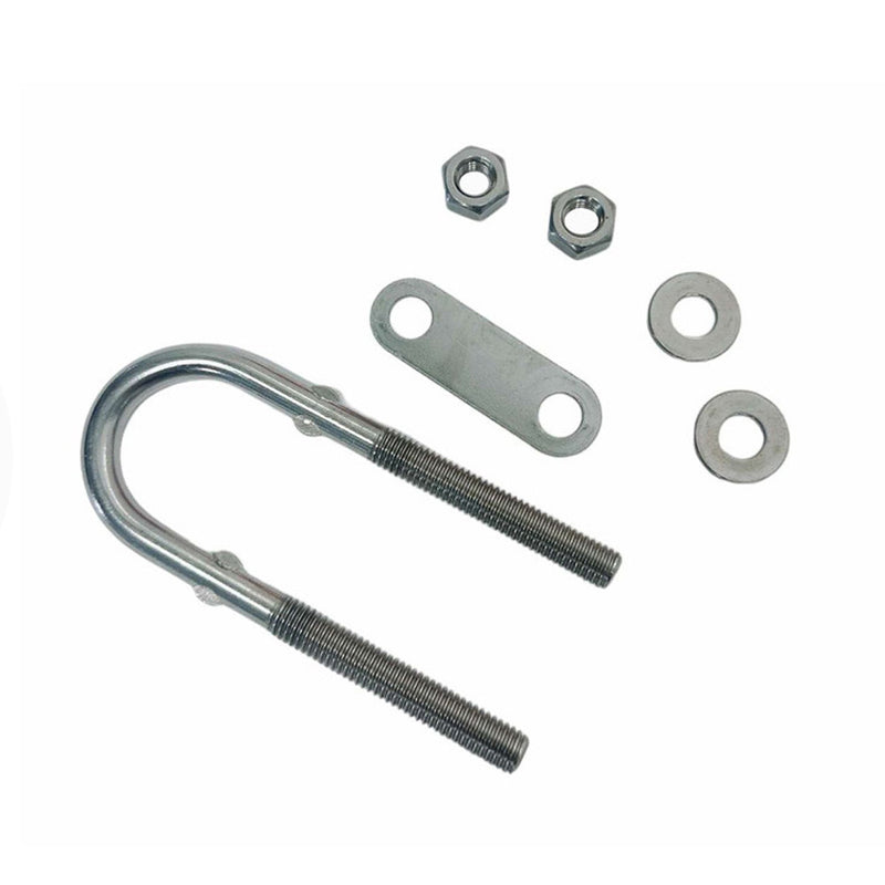 Marine Boat T304 Formed Stainless Steel U-Bolt Nuts Washers And Plate