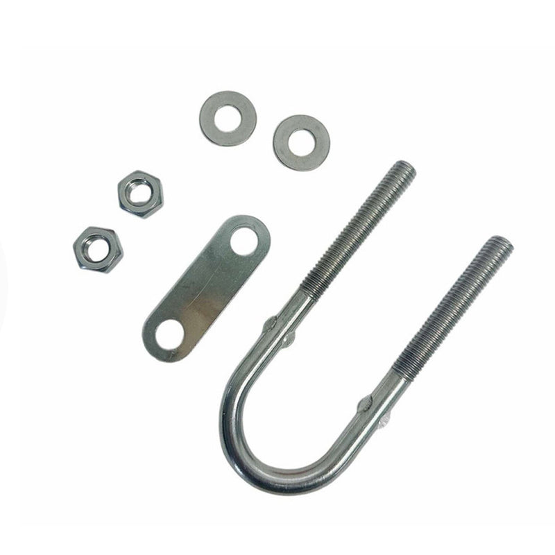 Marine Boat T304 Formed Stainless Steel U-Bolt Nuts Washers And Plate