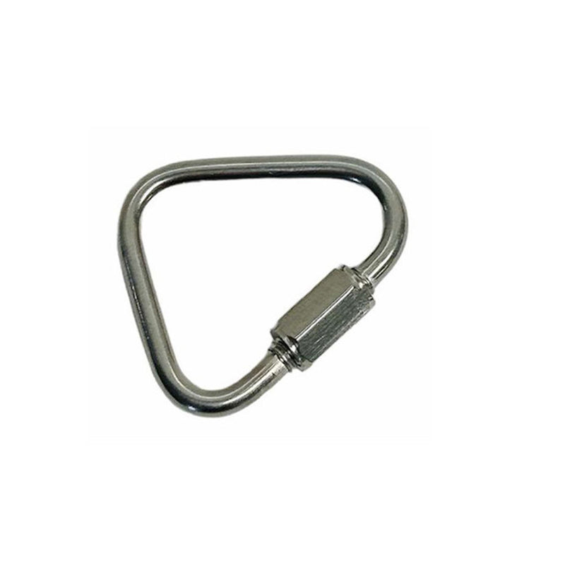 Marine T316 Stainless Steel 3/16" Delta Quick Link Triangle Link 660 Lbs WLL