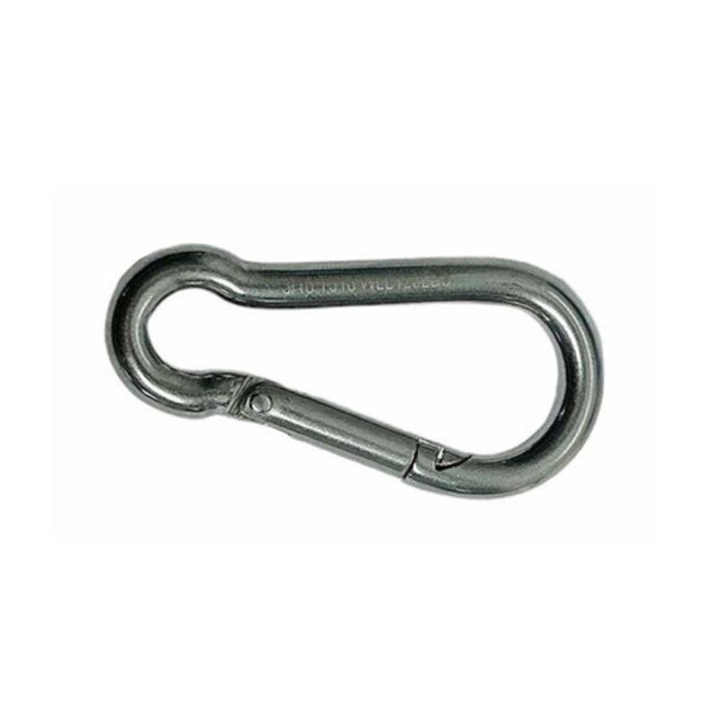 Marine T316 Stainless Steel 3/16'' Snap Hook 120 Lbs WLL Spring Snap Hook