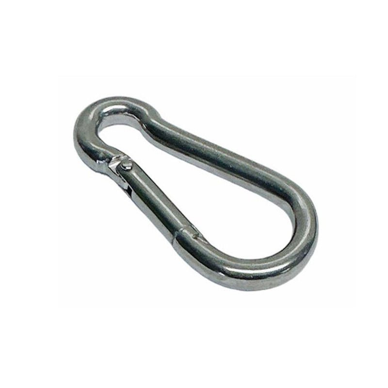 Marine T316 Stainless Steel 3/16'' Snap Hook 120 Lbs WLL Spring Snap Hook