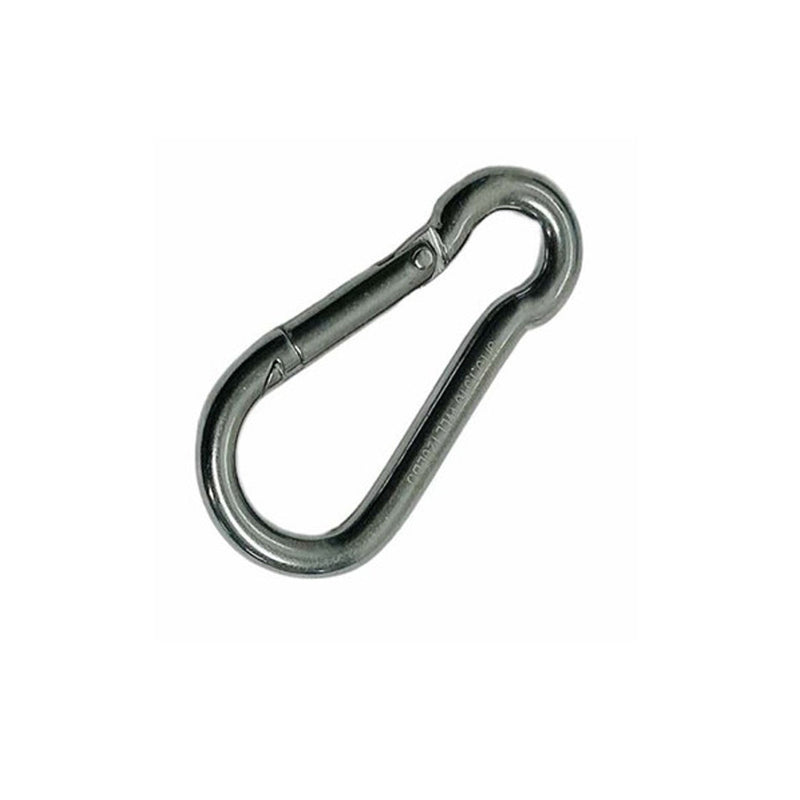 20 Pcs Marine T316 Stainless Steel 1/4" Snap Hook 180 Lbs WLL Spring Snap Hook