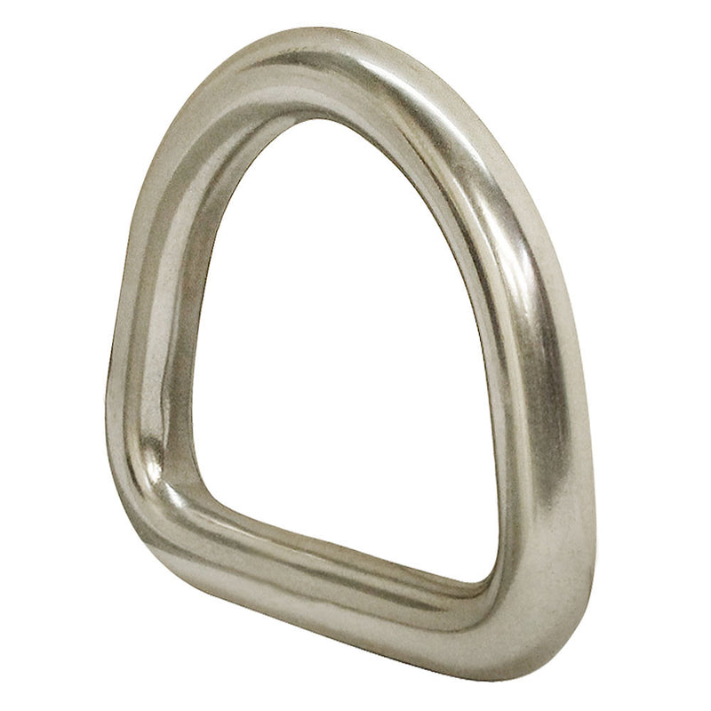 5 Pc 5/16" Marine Boat Stainless Steel D Ring Welded Formed D-Ring