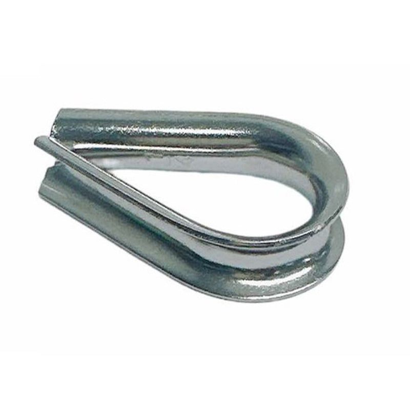 Stainless Steel 316 LIGHT DUTY Wire Rope Chain Thimble 3/32", 1/8", 3/16", 1/4", 5/16"