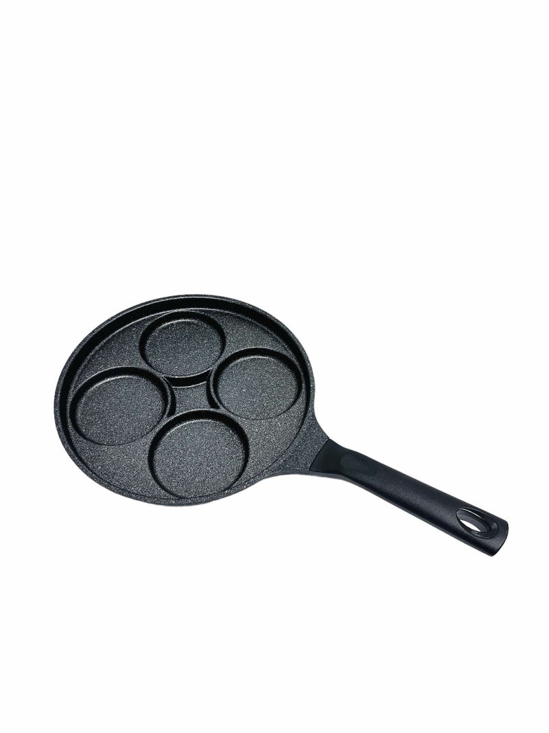 4 Egg Hole Pan Fry Pan 5 Layer Marble Coating Omelet Pan Skillet Non Stick Frying Pan