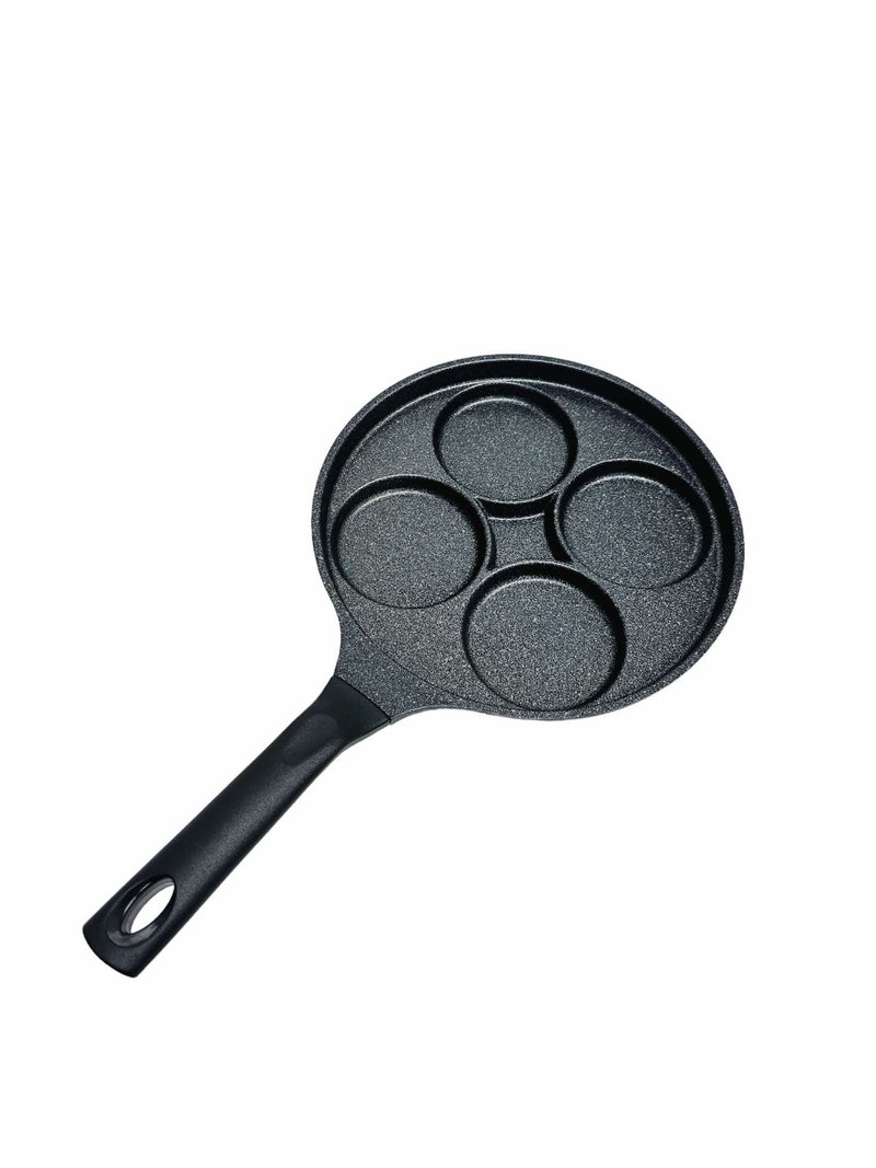 4 Egg Hole Pan Fry Pan 5 Layer Marble Coating Omelet Pan Skillet Non Stick Frying Pan