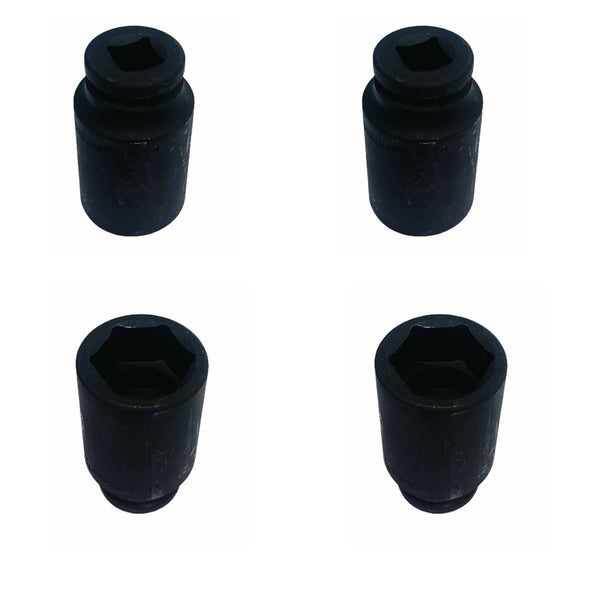 4 Pcs 1" DR Budd Socket 3/4"x1-1/2"x13/16" Budd Impact Socket Square Drive