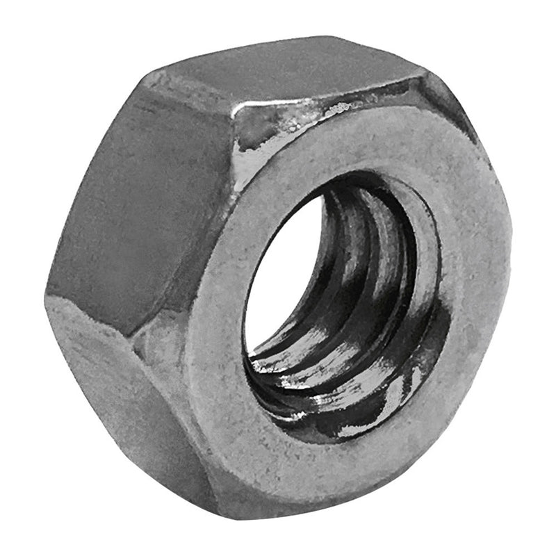 Stainless Steel 316 Hex Nut LEFT HAND, RIGHT HAND - PACK 20