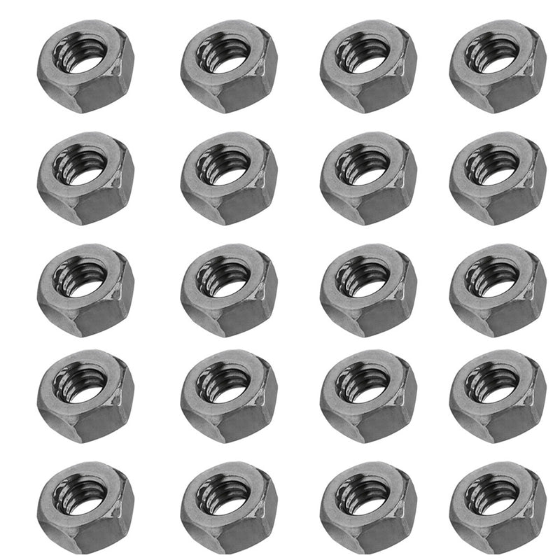 Stainless Steel 316 Hex Nut LEFT HAND, RIGHT HAND - PACK 20