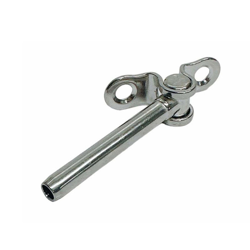 1/8" Stainless Steel Deck Toggle Swage Stud Marine Turnbuckle Cable Rail