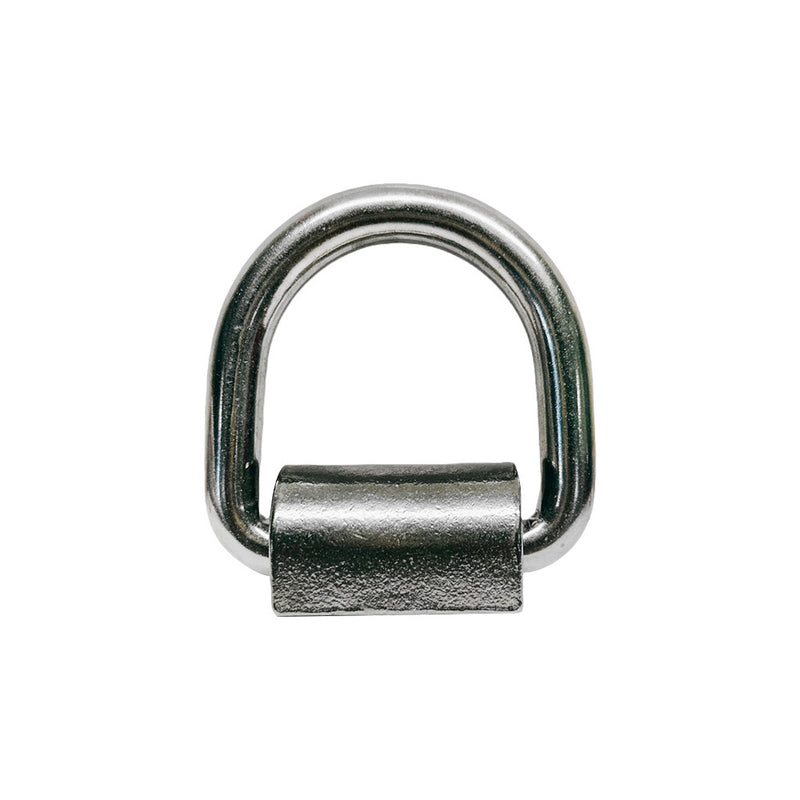 Stainless Steel T316 Weld-On Lashing Ring D-Ring Marine Boat Anchor Ring