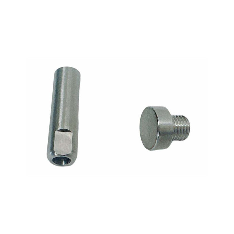 Marine Boat T316 Stainless Steel 1/4" Push And Go Swageless Dome 1/4" Cable