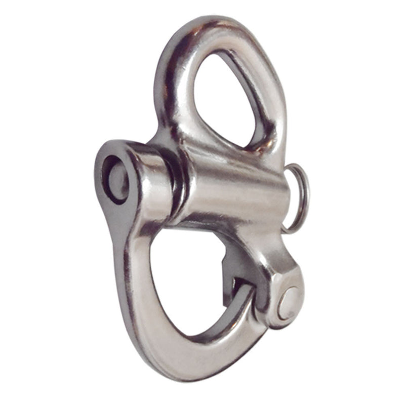 Marine Grade Stainless Steel 316 Fixed Snap Shackle 2" to 3-3/4"