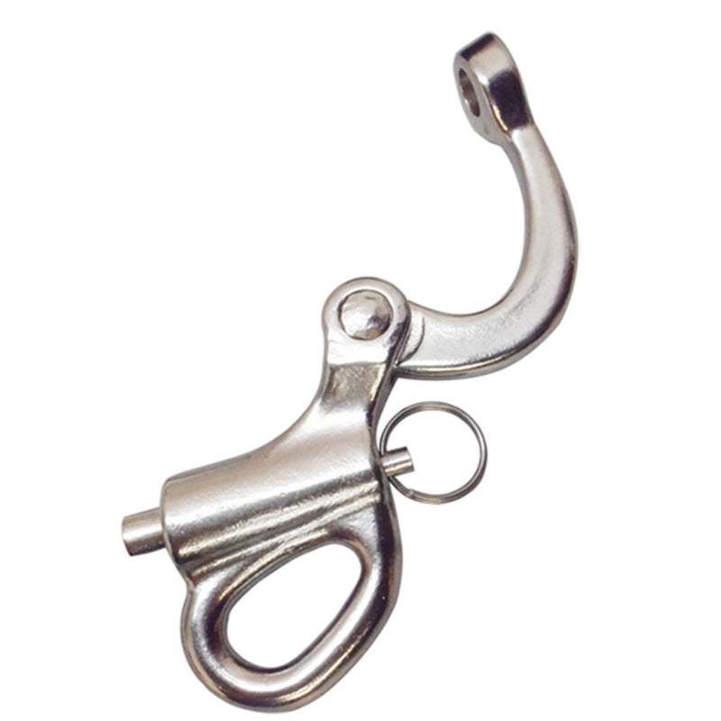 Marine Grade Stainless Steel 316 Fixed Snap Shackle 2" to 3-3/4"