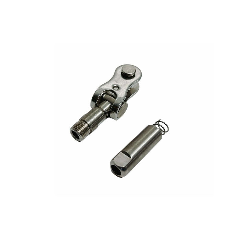 Marine Boat T316 Stainless Steel Push And Go Swageless Toggle For Cable Wire