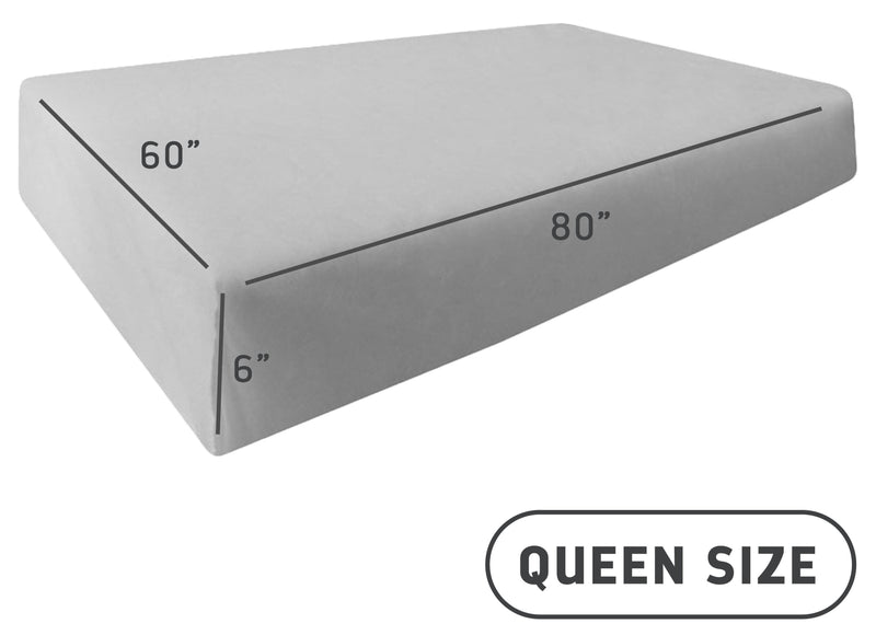 QUEEN SIZE 80" x 60" x 6" Outdoor Daybed Mattress Fitted Sheet |COVER ONLY|