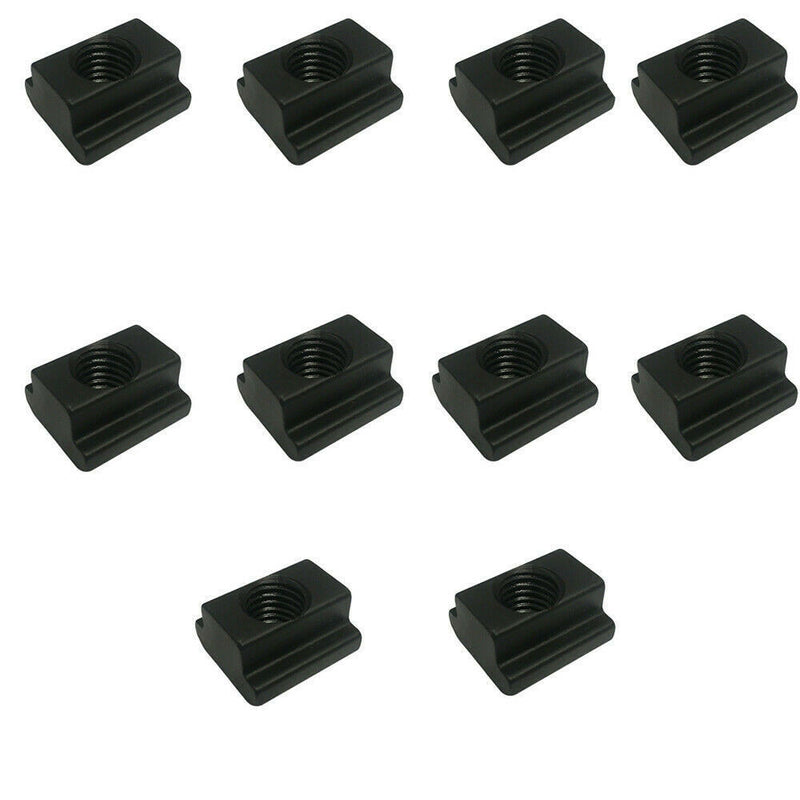 10 Pc 7/16" T Slot Nut 3/8-16 Thread Threading Flange Coupling Nut Step Block