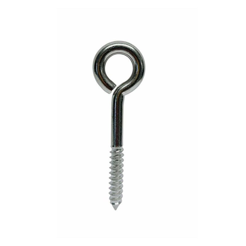 Marine Boat 3/8" x 3" Stainless Steel T316 Lag Eye Bolt Screw Threading