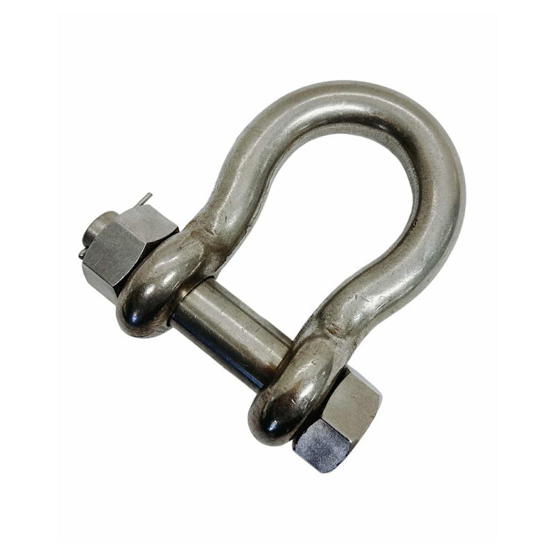 4Pc Mil-Spec Stainless Steel Drop Forged 5/8" Bolt Pin Anchor Shackle 4000Lb WLL