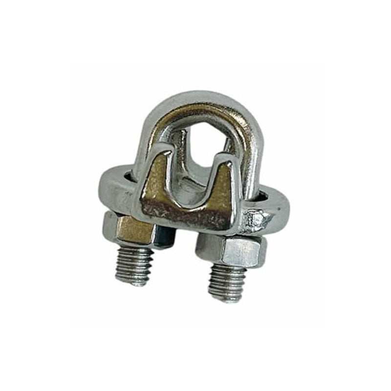 Heavy Duty Marine Boat 316 Stainless Steel 3/16" Wire Rope Clip Cable Clamp