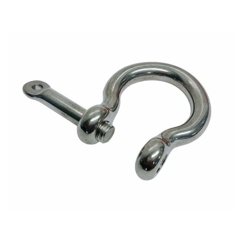 20 PC Stainless Steel 1/2" Rigging Bow Shackle CAPTIVE PIN Anchor Marine Boat