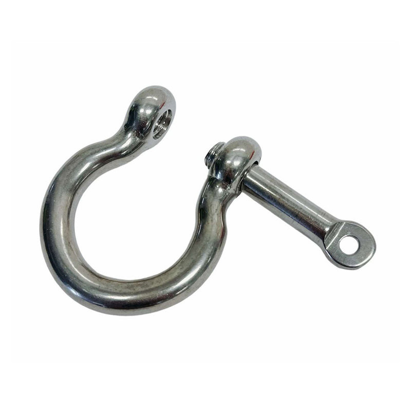 20 PC Stainless Steel 1/2" Rigging Bow Shackle CAPTIVE PIN Anchor Marine Boat