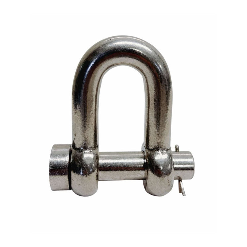 Marine Mil-Spec T316 Stainless Steel Forged Round Pin Chain Shackle