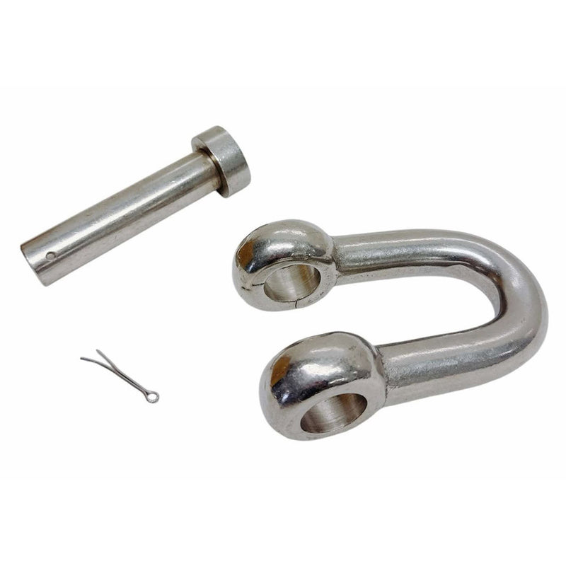 Marine Mil-Spec T316 Stainless Steel Forged Round Pin Chain Shackle