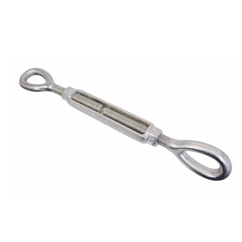 316 Stainless Steel Mil-Spec 1-1/4" x 12" EYE EYE Turnbuckle 12,500 Lb WLL