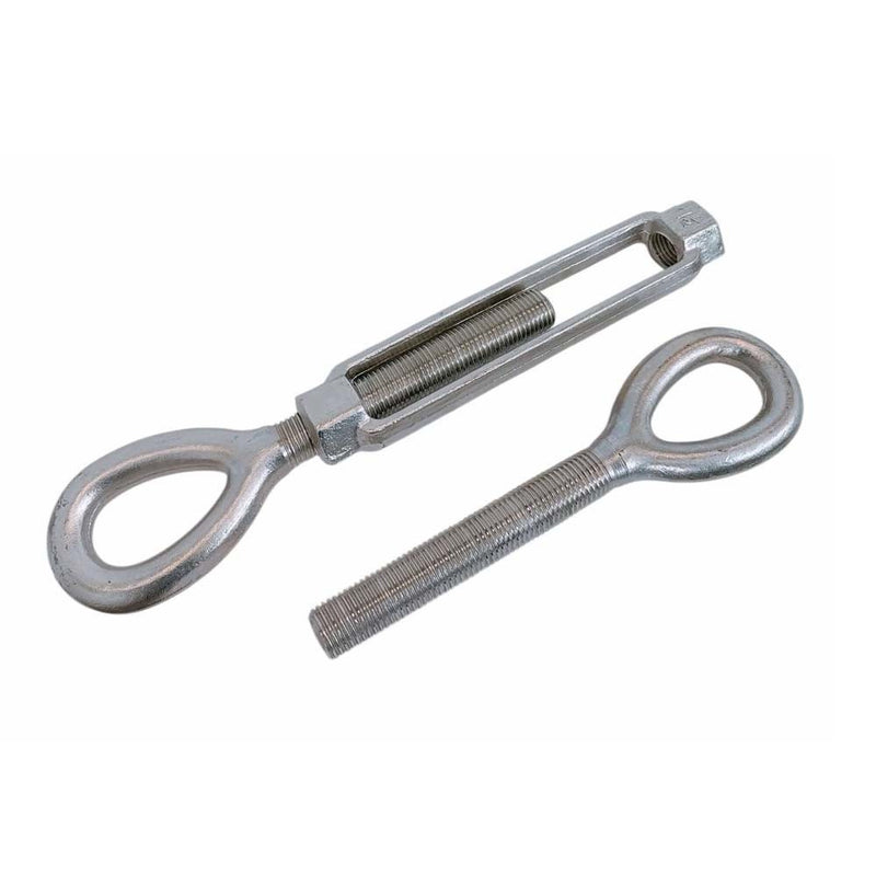 316 Stainless Steel Mil-Spec 1-1/4" x 12" EYE EYE Turnbuckle 12,500 Lb WLL