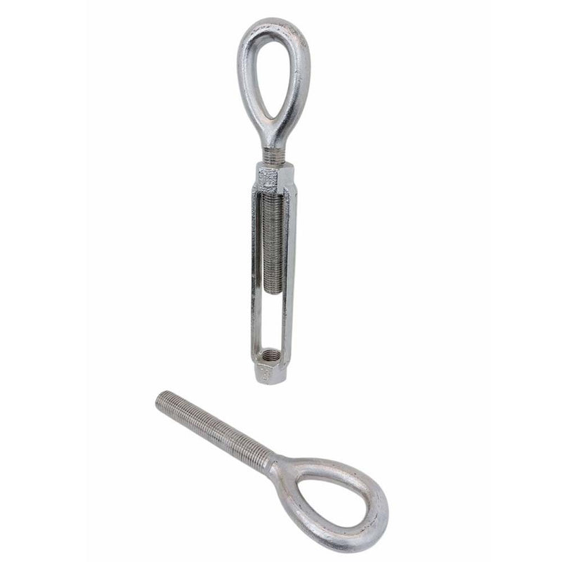 316 Stainless Steel Mil-Spec 1-1/4" x 12" EYE EYE Turnbuckle 12,500 Lb WLL