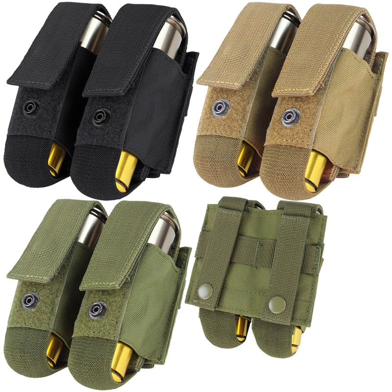 Tactical MOLLE PALS Modular M40 Double Grenade Shell Utility Pouch