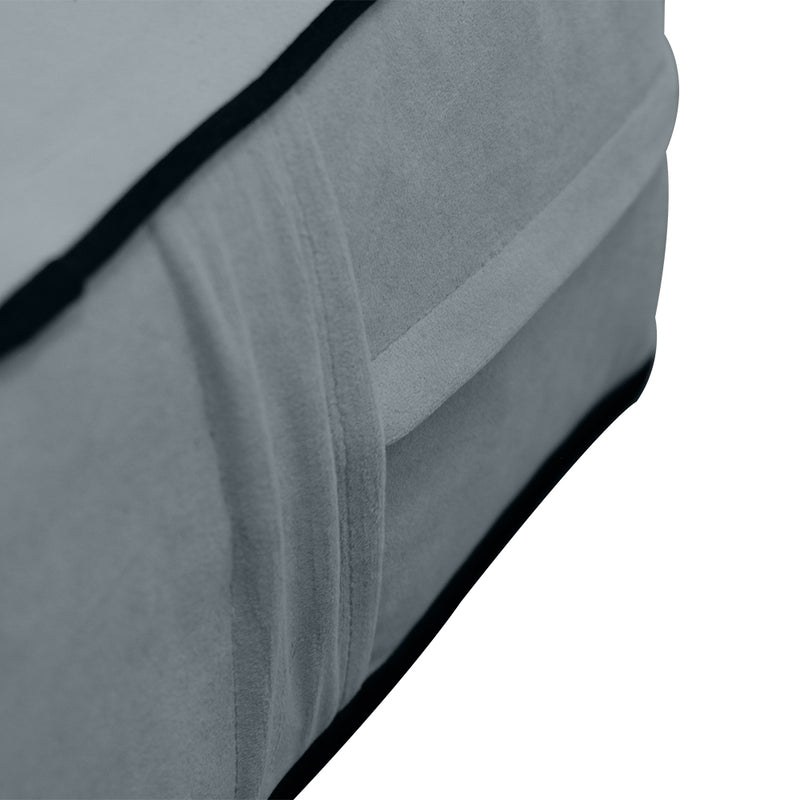 6" Thickness Velvet Indoor Daybed Mattress Fitted Sheet |COVER ONLY|