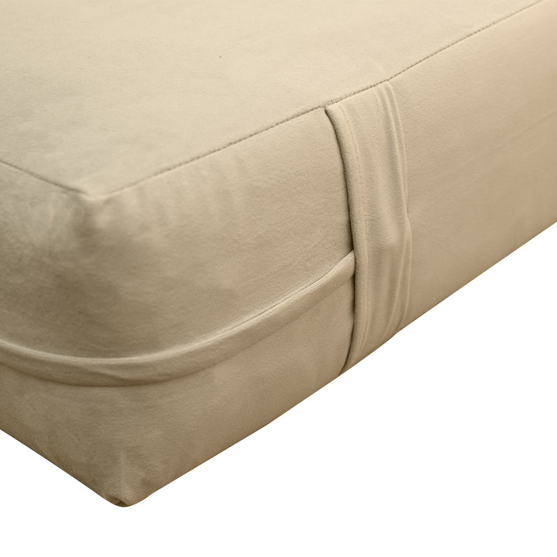 6" Thickness Velvet Indoor Daybed Mattress Fitted Sheet |COVER ONLY|