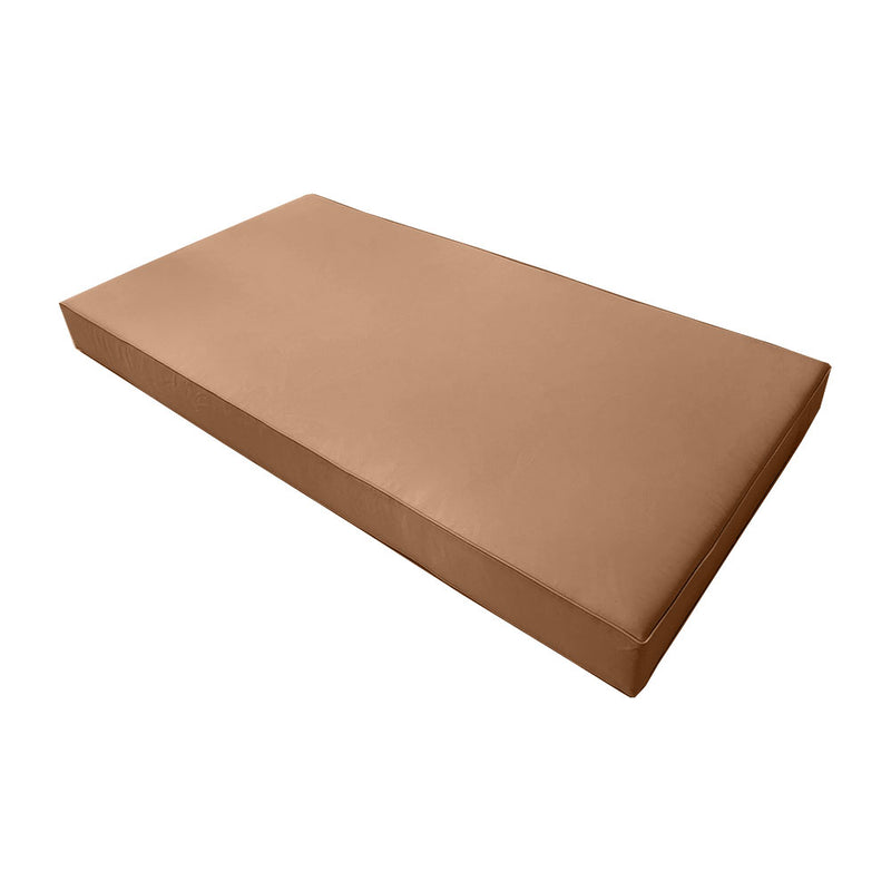 STYLE 2 - Outdoor Daybed Cover Mattress Cushion Pillow Insert Full Size