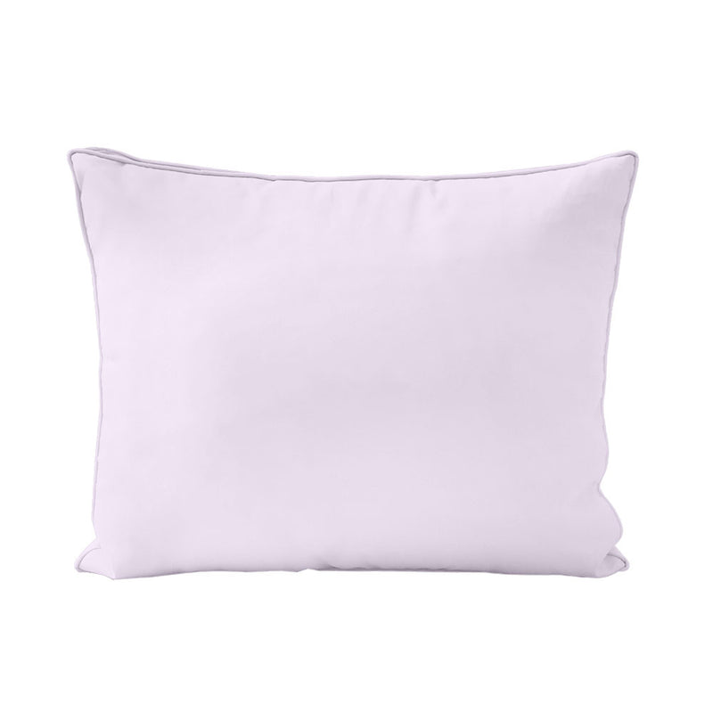 STYLE 3 - Outdoor Daybed Bolster Backrest Pillow Cushion Full Size |COVERS ONLY|