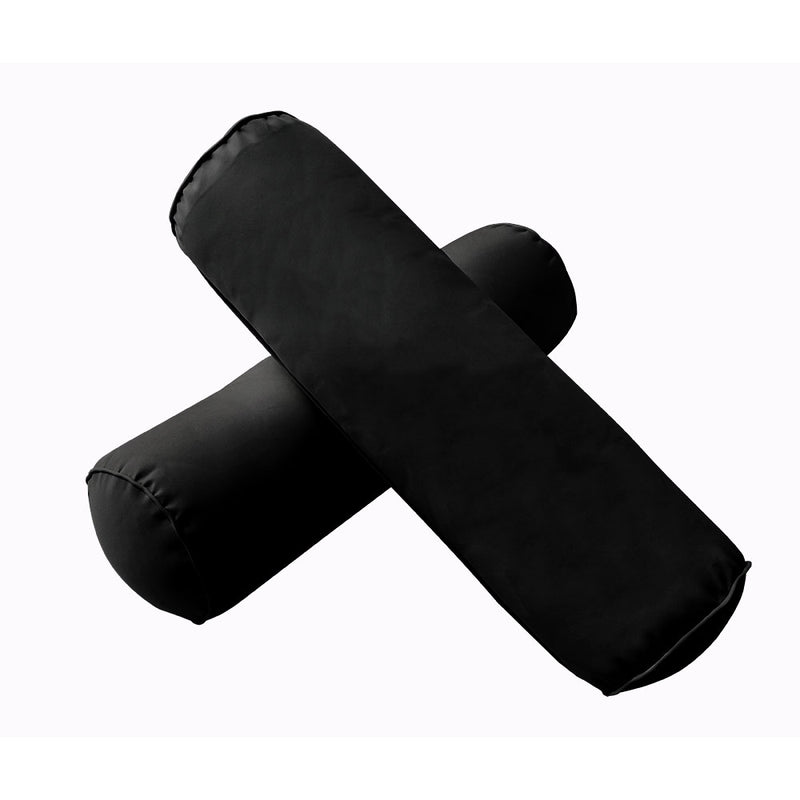 STYLE 3 - Outdoor Daybed Bolster Backrest Pillow Cushion Crib Size |COVERS ONLY|