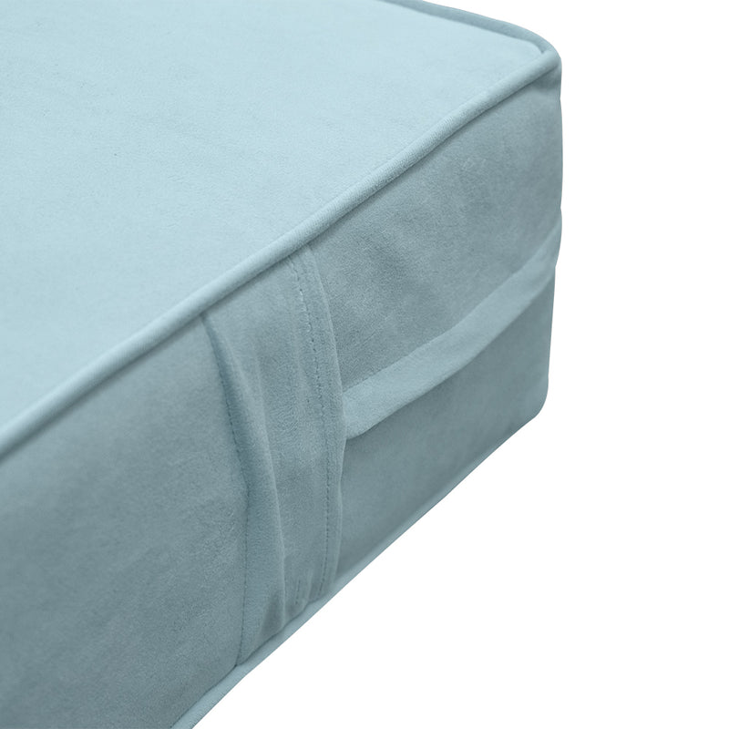 6" Thickness Velvet Indoor Daybed Mattress Fitted Sheet |COVER ONLY|