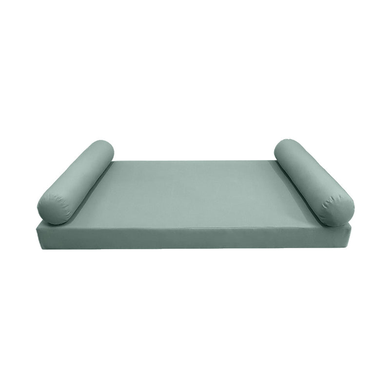 STYLE 5 - Outdoor Daybed Cover Mattress Cushion Pillow Insert Full Size