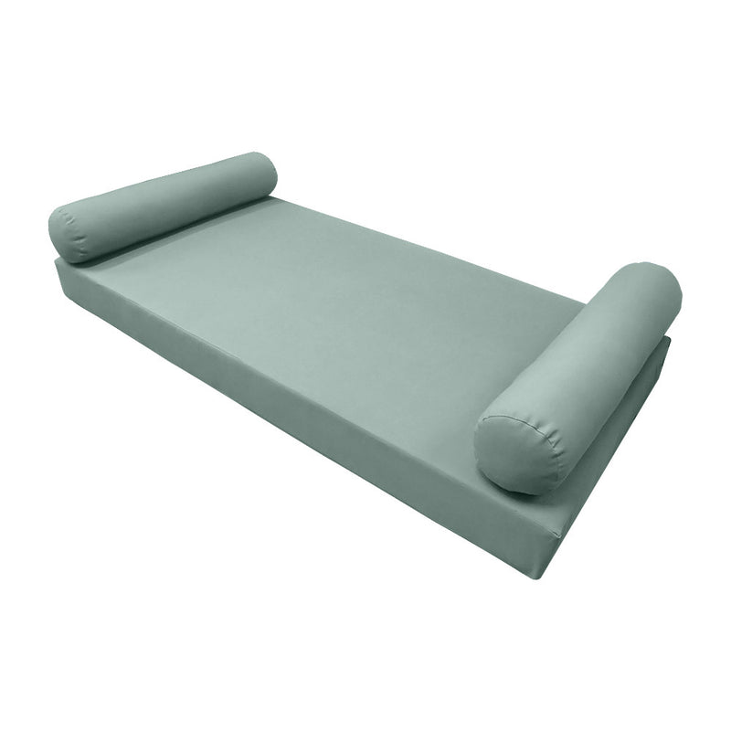 STYLE 5 - Outdoor Daybed Cover Mattress Cushion Pillow Insert Full Size