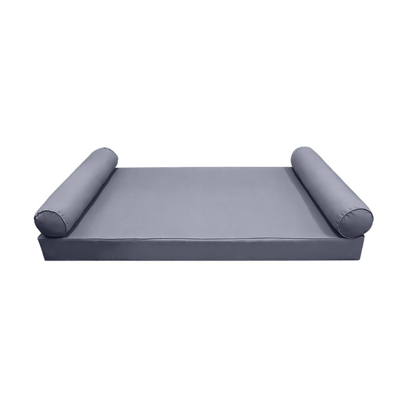 STYLE 5 - Outdoor Daybed Cover Mattress Cushion Pillow Insert Full Size