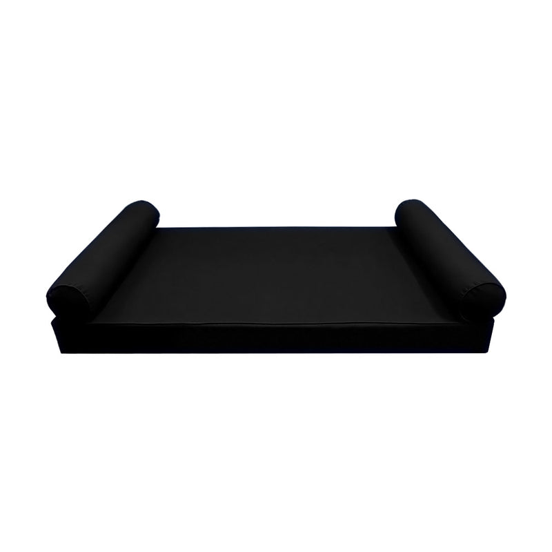 STYLE 5 - Outdoor Daybed Cover Mattress Cushion Pillow Insert Full Size