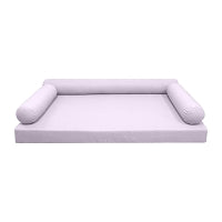 STYLE 6 - Outdoor Daybed Cover Mattress Cushion Pillow Insert Full Size