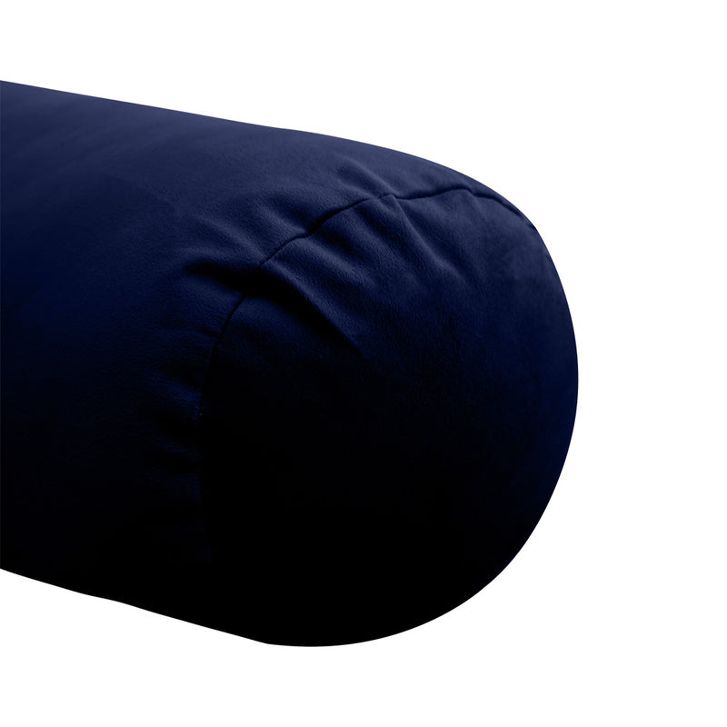 STYLE V5 - Velvet Indoor Daybed Bolster Pillow Cushion |COVERS ONLY|