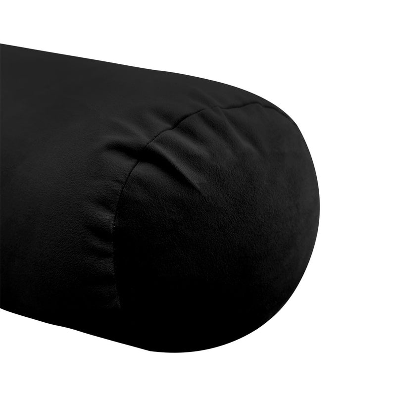 STYLE V6 - Velvet Indoor Daybed Bolster Pillow Cushion |COVERS ONLY|