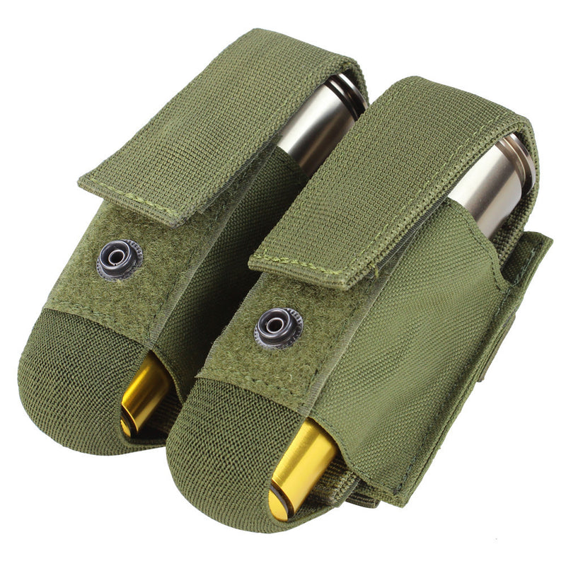 Tactical MOLLE PALS Modular M40 Double Grenade Shell Utility Pouch