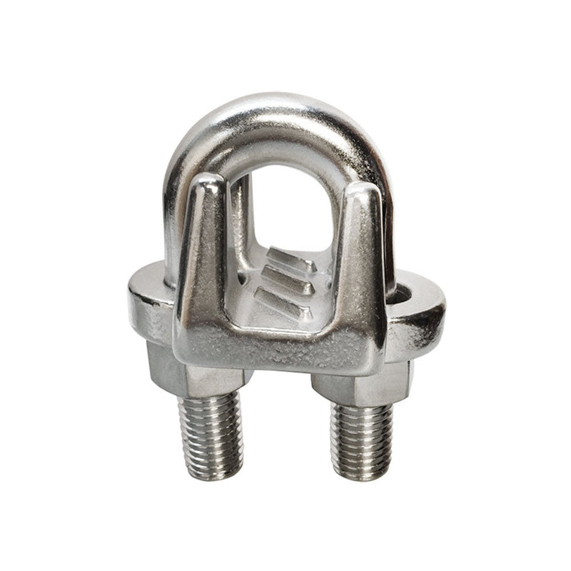 1/2" Marine Stainless Steel 316 Heavy Duty Wire Rope Clips Commerical Cable Clamp Rig Boat