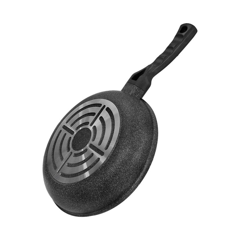 11'' Non-Stick Marble Frying Pan Cooking Pot Gas Stove Burner Cookware