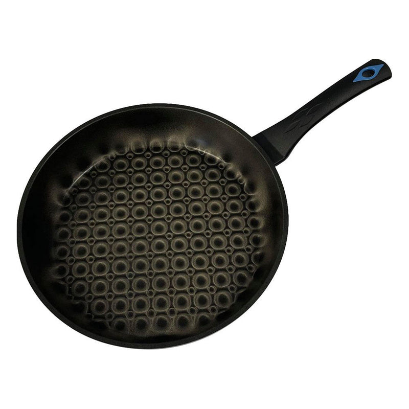 12'' 3D Diamond Coating Non-Stick Frying Pan Kitchen Cookware Cooking Pan